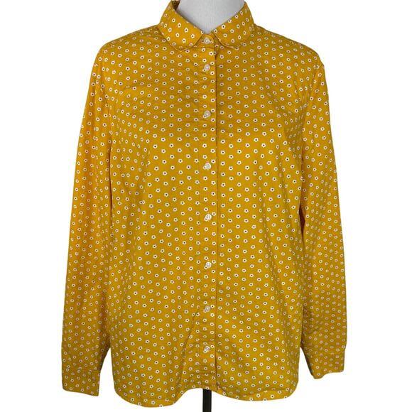 Boden Tops - Boden The Classic Shirt Button down Blouse, Size 16, XL
